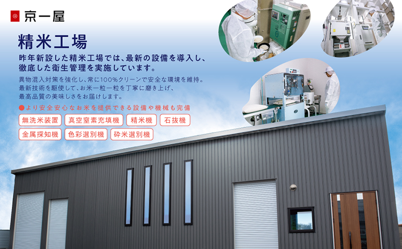 京都府京田辺市産 京と米 ヒノヒカリ 8kg (2kg×4袋) R7年度産 お米 米 こめ コメ 精米 白米 ごはん ご飯 弁当 おにぎり 真空 長期保存 防災 京田辺市 京都府 kt2026