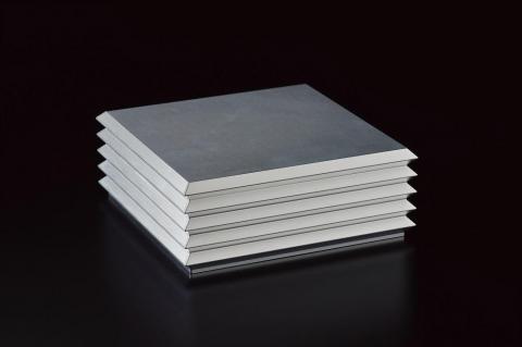 五重縁印２種セット保管箱（アルミ製）　HR00010