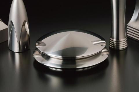 朱肉ケース（練朱肉入り）ステンレス製　HR00011