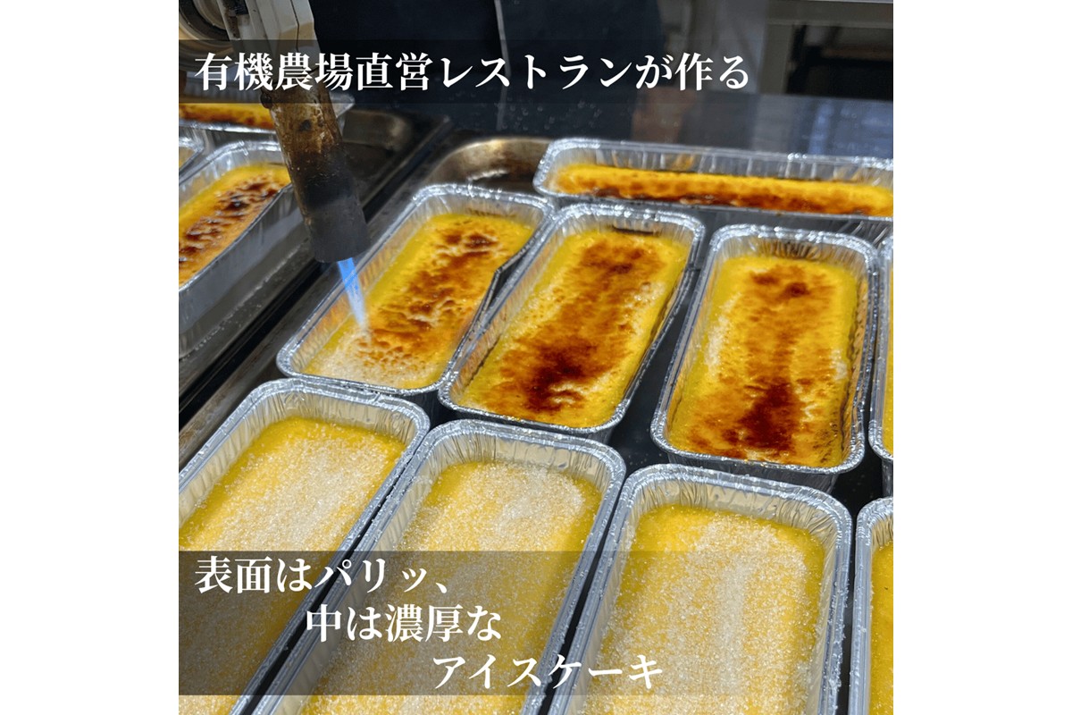 有機苺のクレームブリュレ　BR00072