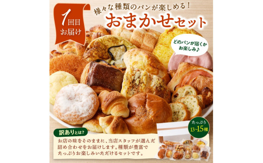 京都 丹後のおまかせ　お楽しみパン５カ月定期便　【訳あり】　BT00022