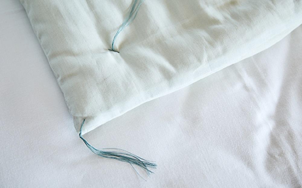 天然繊維　手作り　オーガニックコットン　肌掛布団【セミダブル】　HT00077