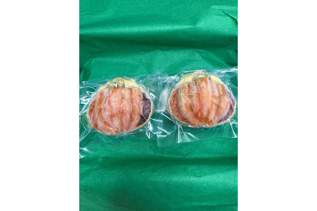 セイコガニ甲羅盛Mサイズ　2個セット　SK00184