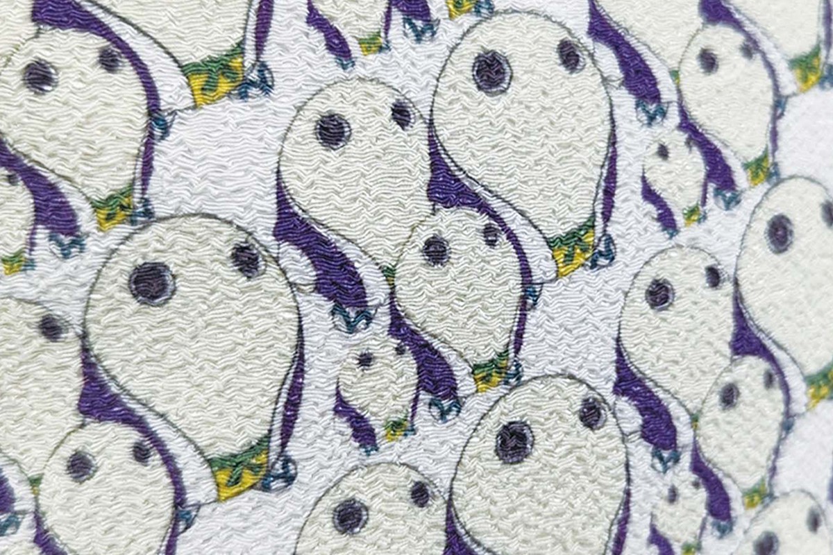 丹後ちりめんまゆまろポーチ サイズ：約21cm×15cm　DZ00025