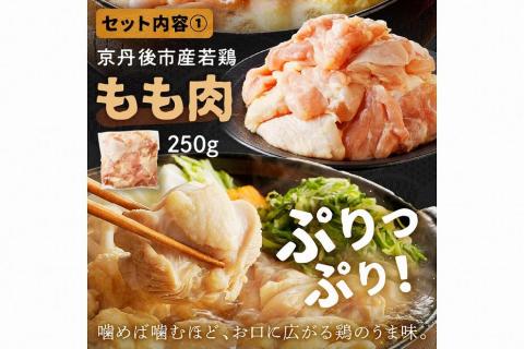 京都・京丹後の若鶏と九条ネギの韓国風鶏鍋セット（単身用セット）　KI00016