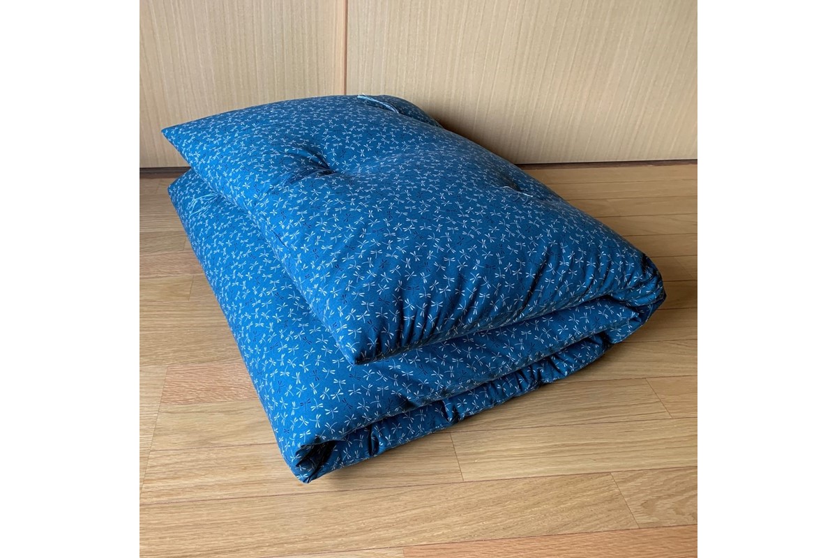 職人の技を伝授　木綿わた入りごろ寝ふとん作り体験【1人用】　HT00079