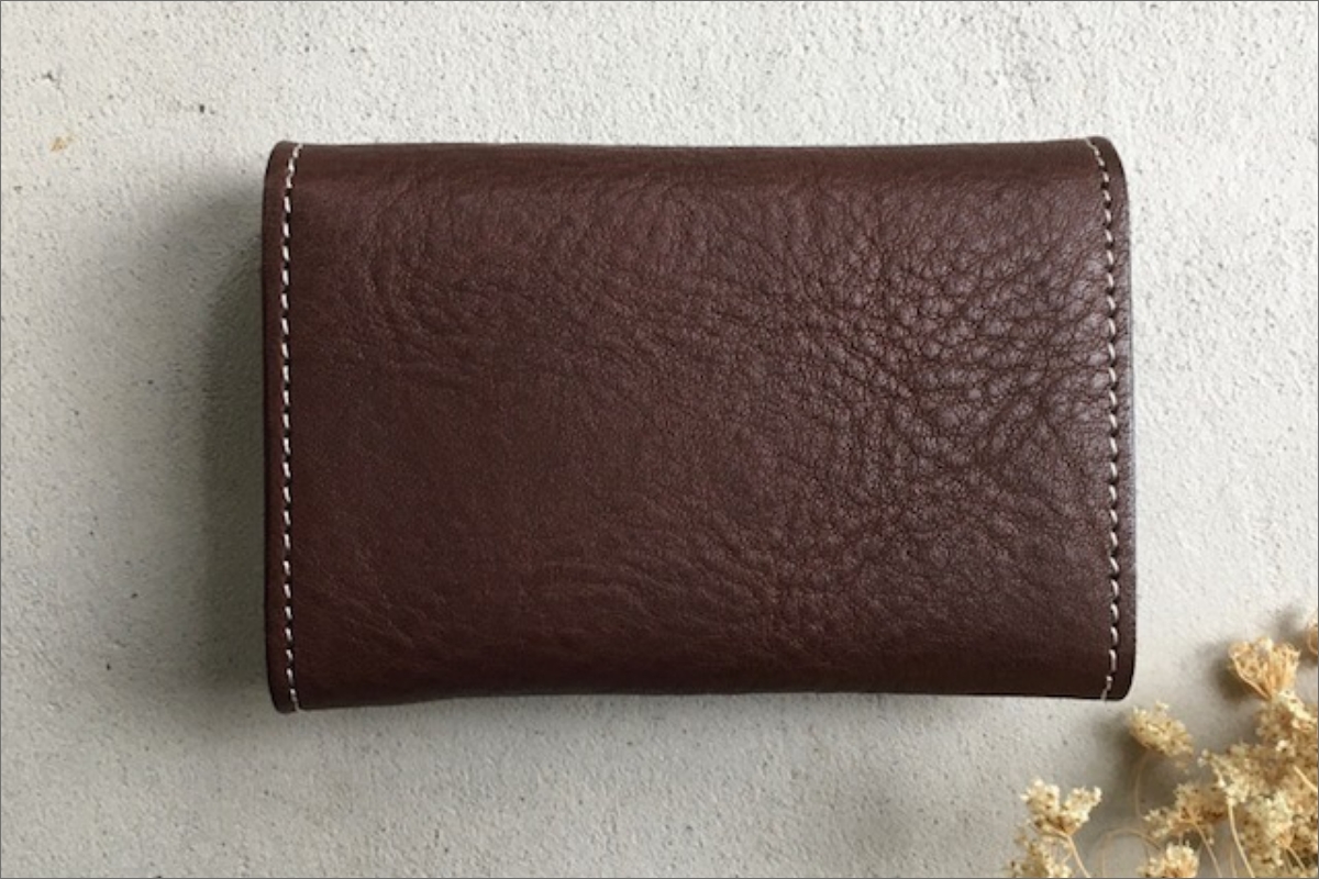 カードケース（ダークブラウン）　LC00010