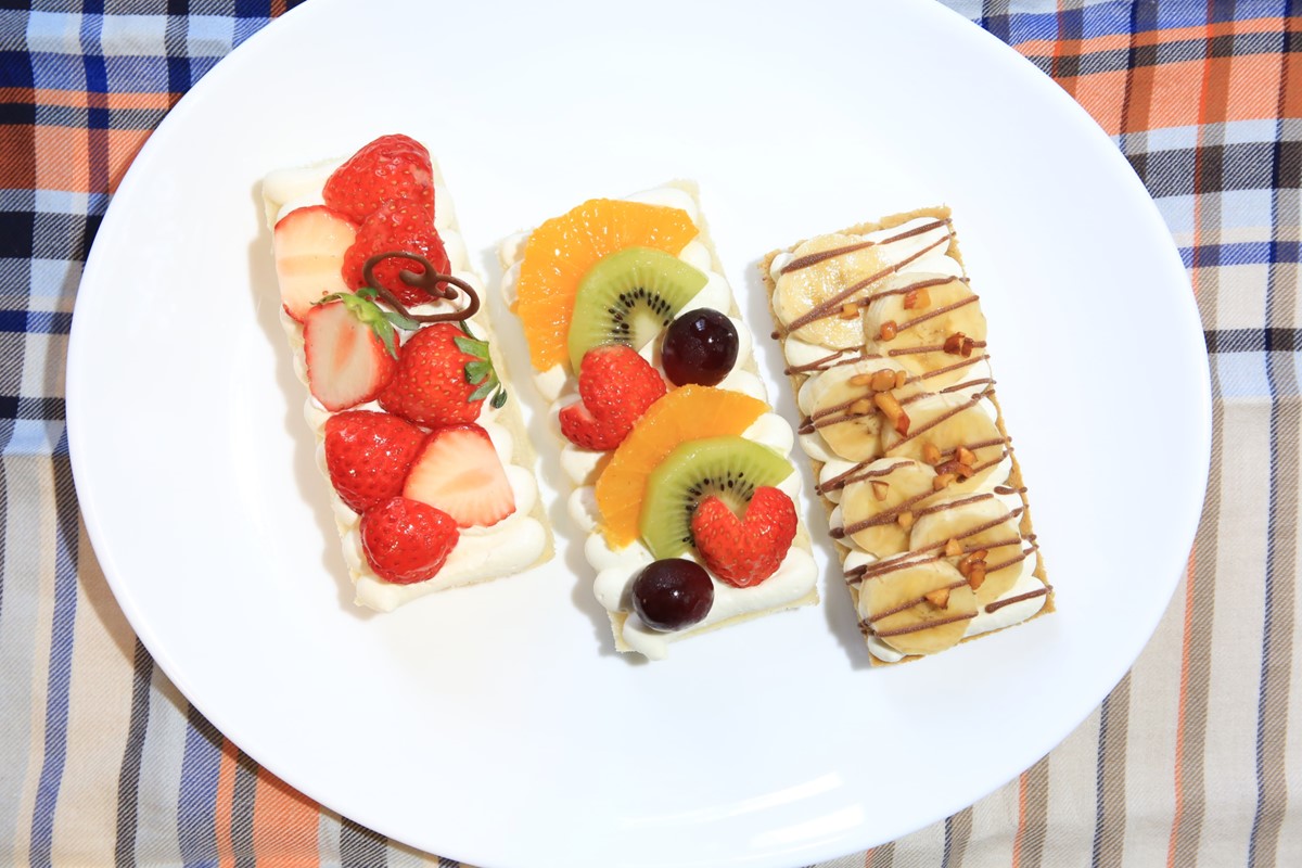 フローズンオープンフルーツサンド　　3個　MA00001