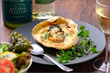 カニ屋が作る海のグラタン 岩牡蠣 2個セット　UO01004