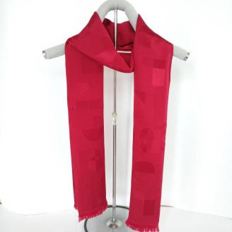 丹後ちりめん　シルク・ストール（ワインレッド）/還暦祝い用　TR00024