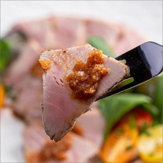 「カニ屋が作る 魚ローストフィッシュ」 シビマグロ スライス加工済み 3袋セット （ドレッシングソース付き）　UO01011