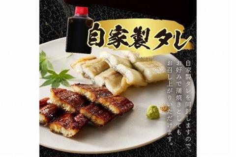 うなぎの食べ比べセット2~3人前【蒲焼き・白焼きそれぞれ1/2尾】全部で1尾　AN00095