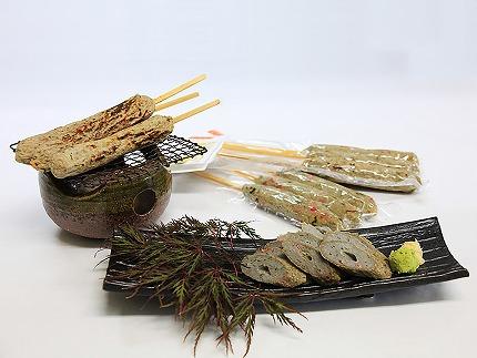 おつまみセット(バイ貝の串焼き・沖ギスの竹棒)　AN00066