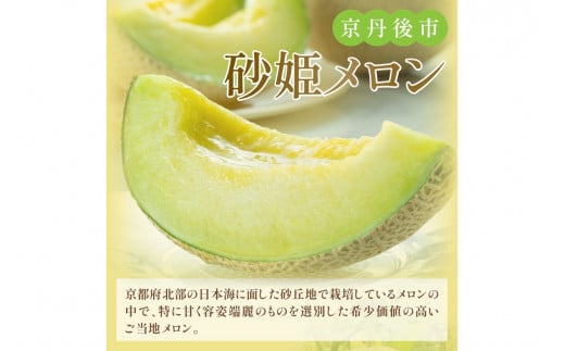 【先行予約／数量限定200】砂姫メロン2玉！大玉2L以上！女性に人気！（2026年6月下旬～発送）　JK00028