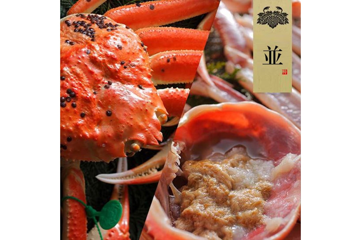 【創業明治元年　間人 炭平旅館の味】はしうど蟹　800g級　茹で蟹　並1杯【2026年発送】　SU00021