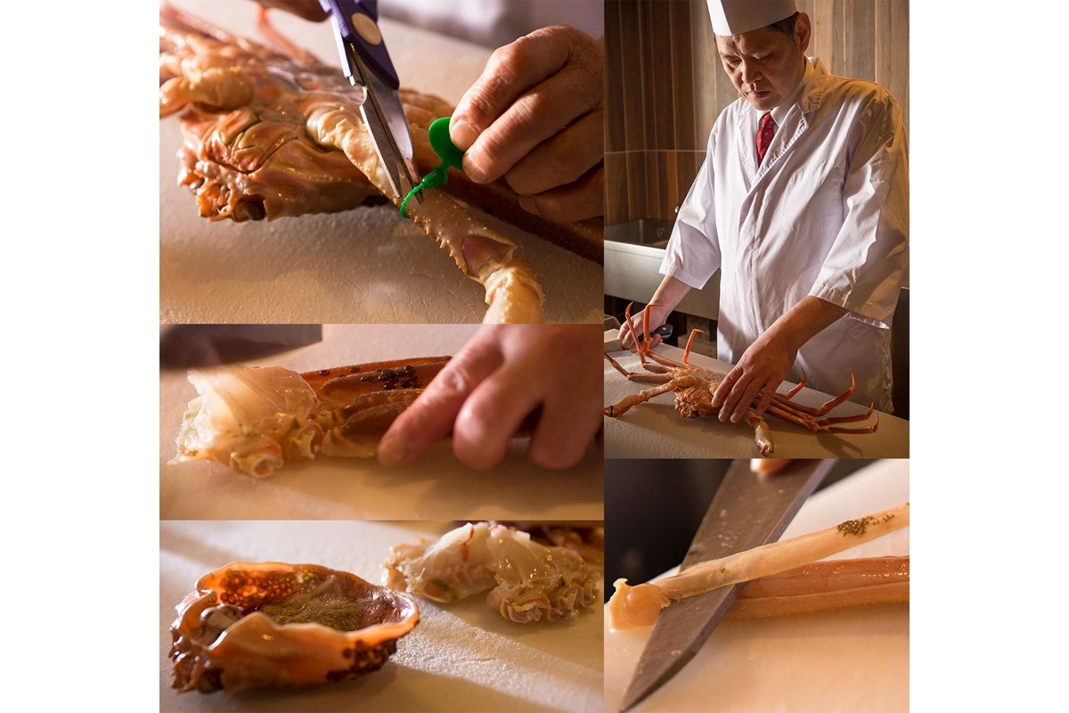 【創業明治元年　間人 炭平旅館の味】はしうど蟹　1000g級　茹で蟹　上1杯　【2026年発送】　SU00023