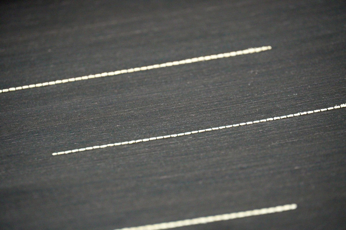 ＜丹後の藤布　遊絲舎＞八寸名古屋帯　「藤八本」（黒）選べるお仕立て　FY00107