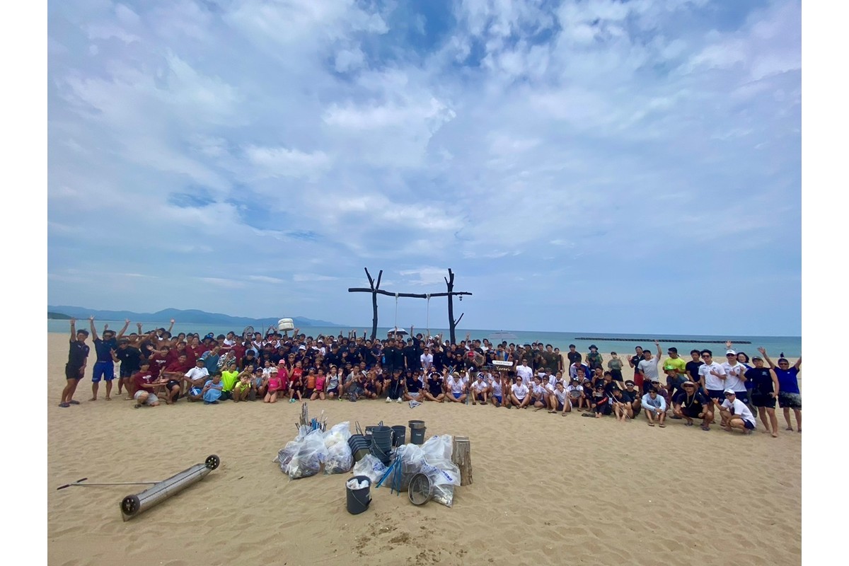 はだしで遊べる海を未来につなぐ『海ゴミ回収ビーチクリーン活動』への活動支援 1口 1,000,000円【返礼品なし】　HJ00006