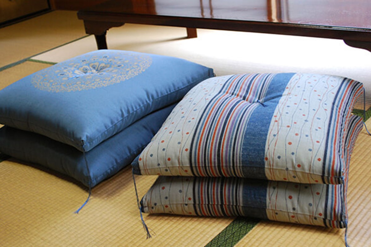 職人の技を伝授　木綿わた入り座ふとん作り体験【1人用】　HT00078