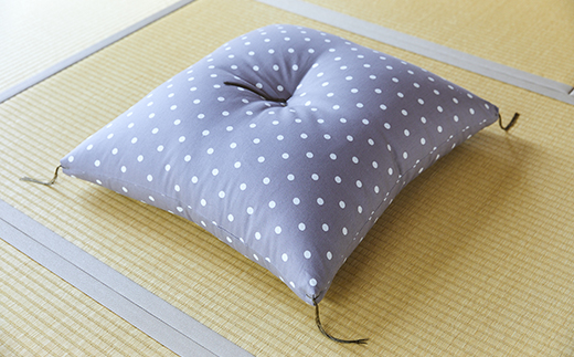 【柄が選べる】天然繊維　手作り　木綿わた入り　座布団　	HT00118 