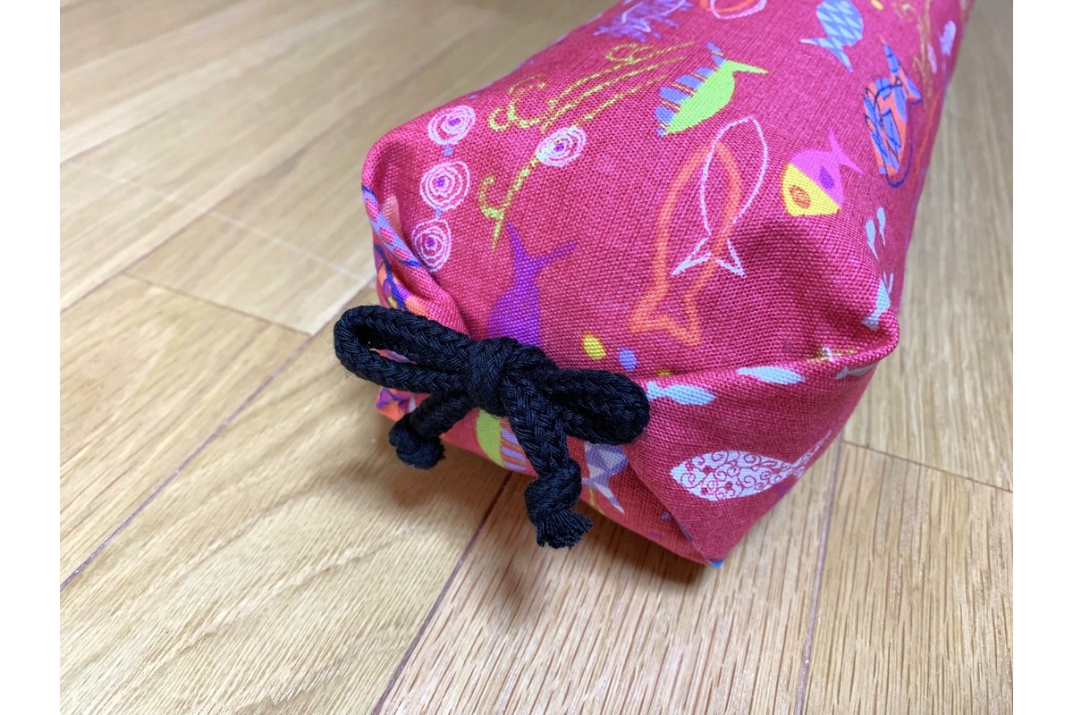 【カバーの色柄が選べる】伝統のふとん屋が作るストレッチ棒　ヨガ　ポール（小）　HT00126