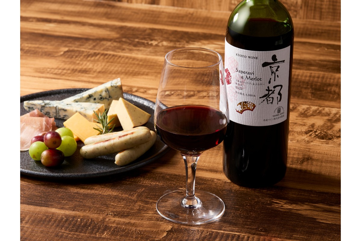 【丹波ワイン】京都ワイン（赤）サペラヴィ＆メルロー2022 720ml　NZ00014