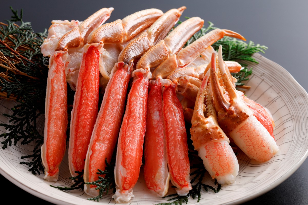 【生食可】鮮度抜群！獲れたての旨さをご自宅に！生本ズワイガニ　ハーフポーション　４肩　OD00164