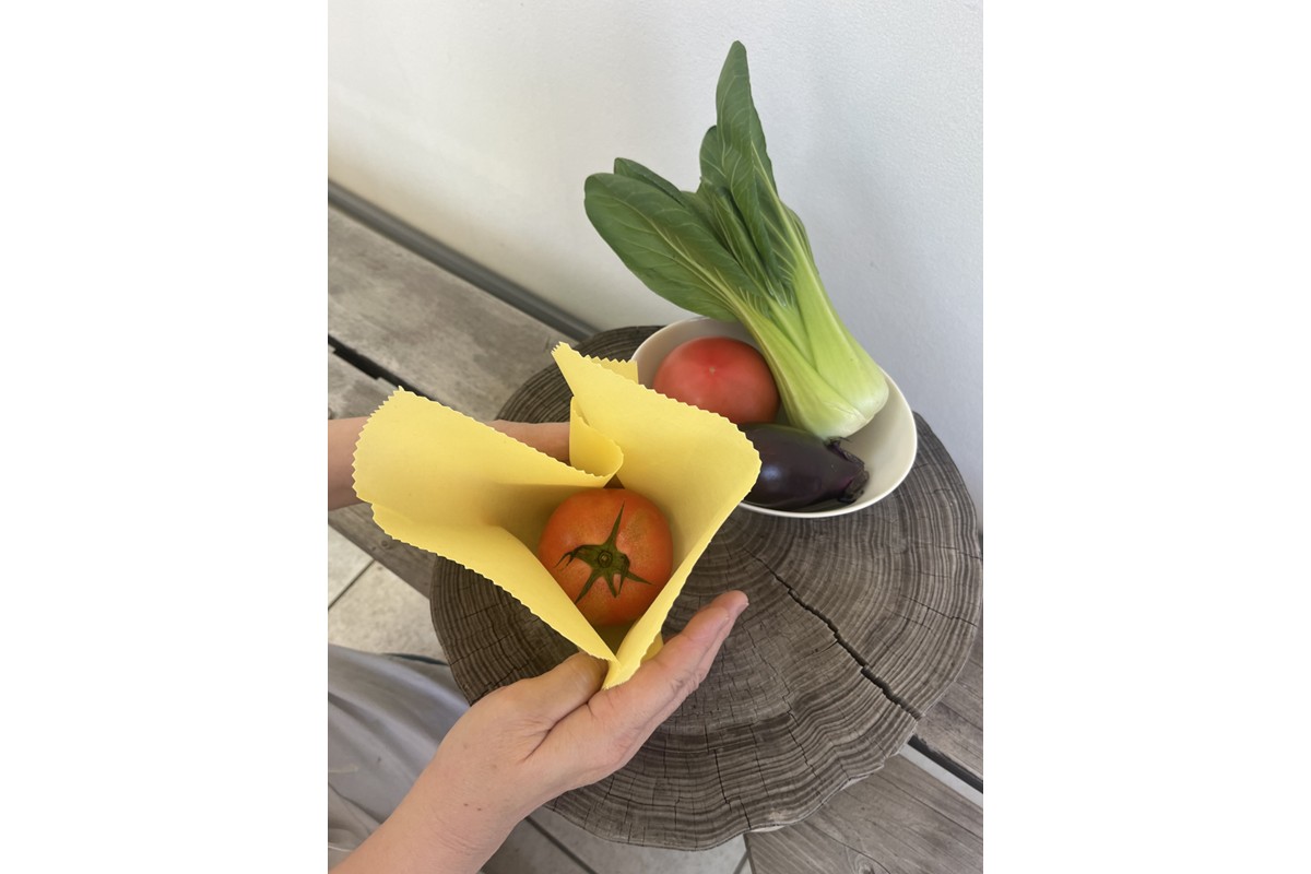 蜜蝋ラップ(丹後ちりめん) 繰り返し使える環境にやさしいエコラップ　RM00024