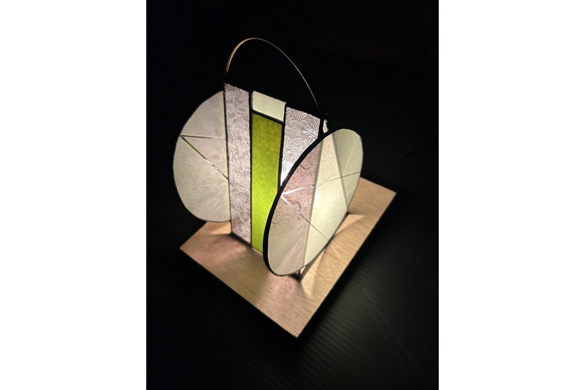 行燈あかり「ムシノネ・緑」　SV00021