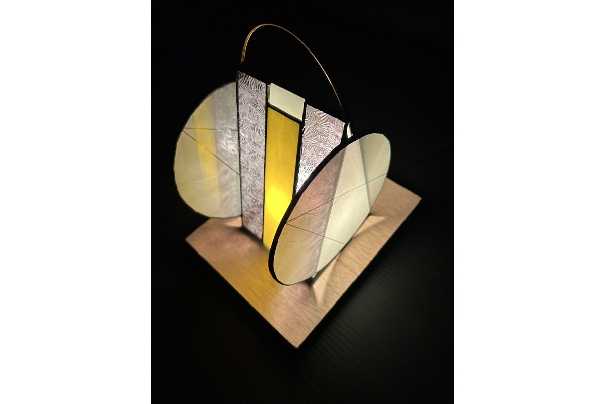 行燈あかり「ムシノネ・黄」　SV00022