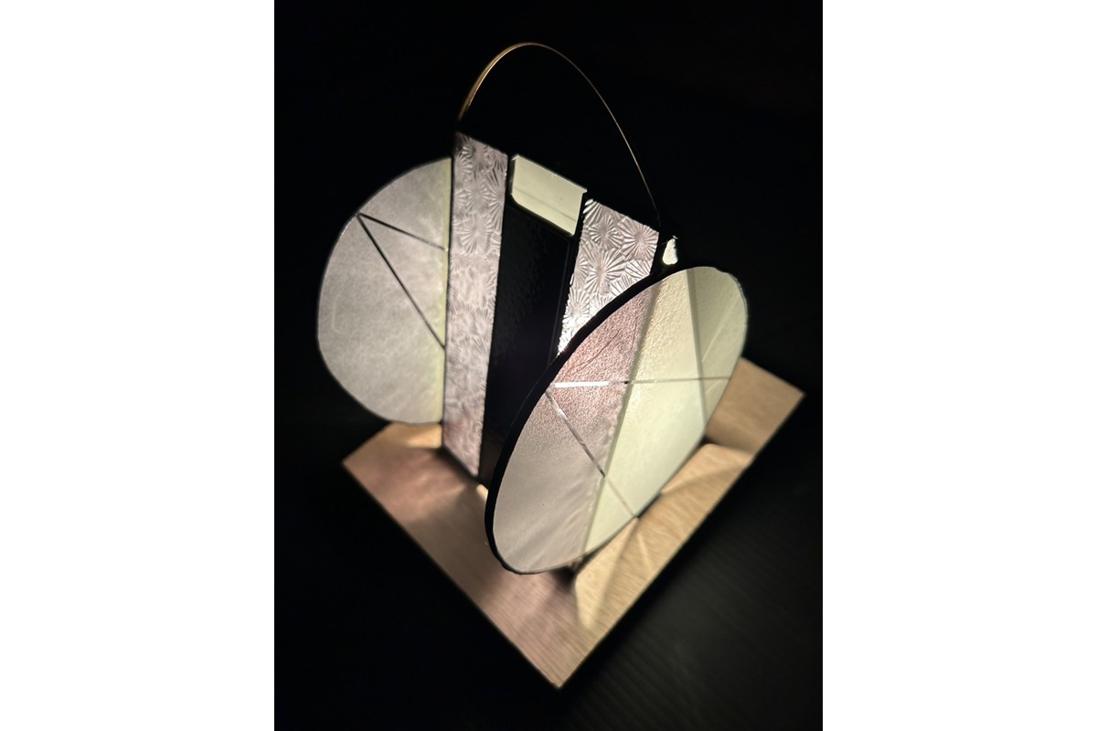 行燈あかり「ムシノネ・黒」　SV00023