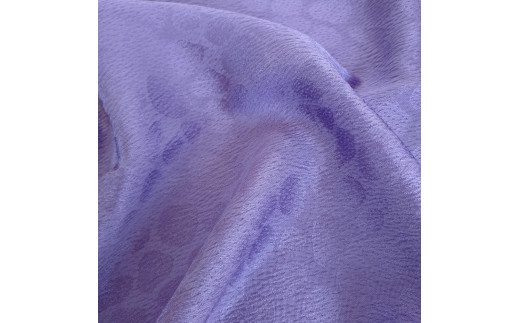丹後ちりめん　シルク・ストール（バイオレット）　TR00020