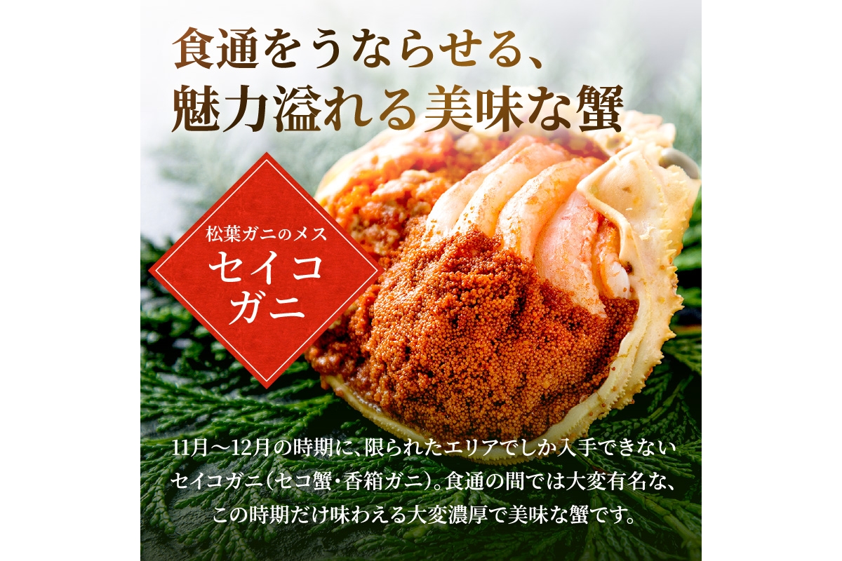 【蟹の匠 魚政】プレミアムズワイガニ 雌雄の甲羅盛り 夫婦宝船（めおとたからぶね） 特大セット(2026年1月～発送)　UO01275