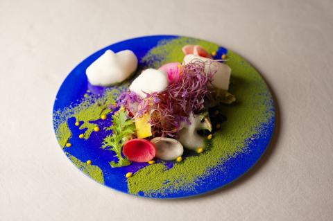 【パリに本店を持つフレンチ】Restaurant TOYO Tokyo 京丹後ディナー＆ドリンクペアリングコース（1名様コース）　AM00406