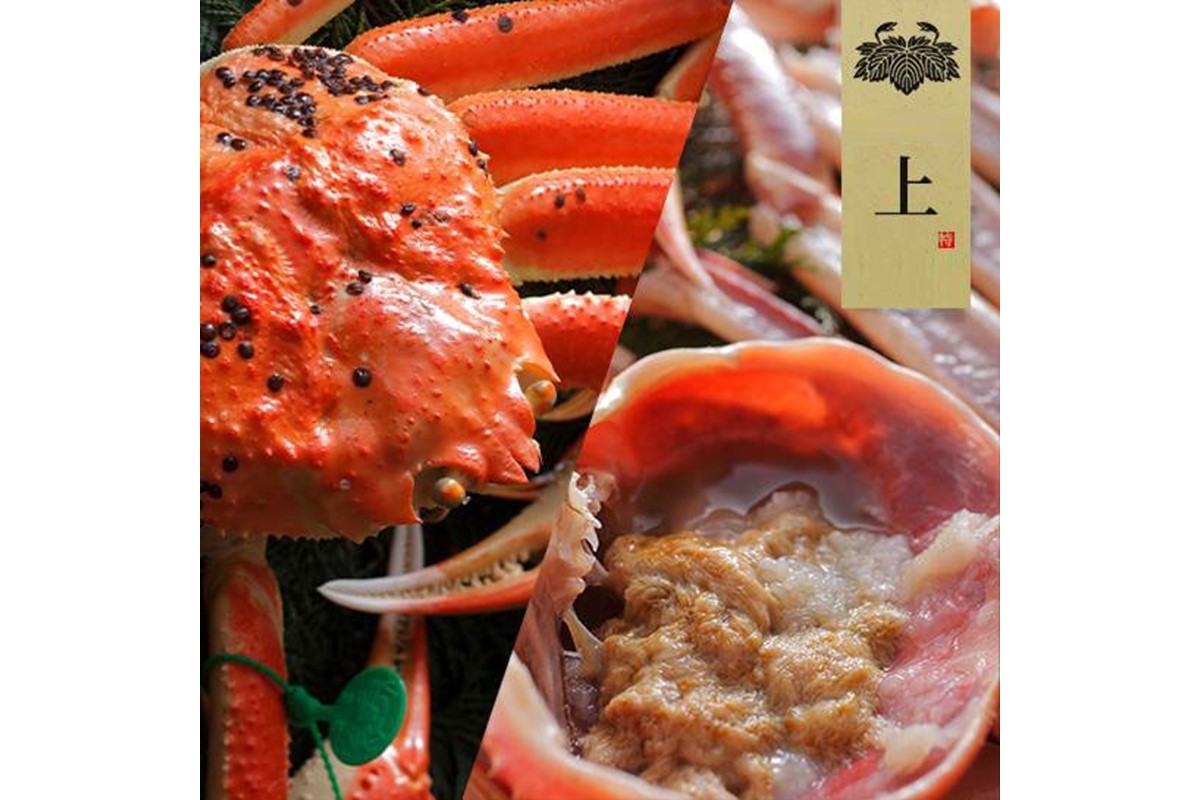 【創業明治元年　間人 炭平旅館の味】はしうど蟹　1000g級　茹で蟹　上1杯　【2026年発送】　SU00023