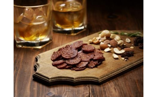 京丹後産鹿肉サラミ風ソーセージチップス　NI00015