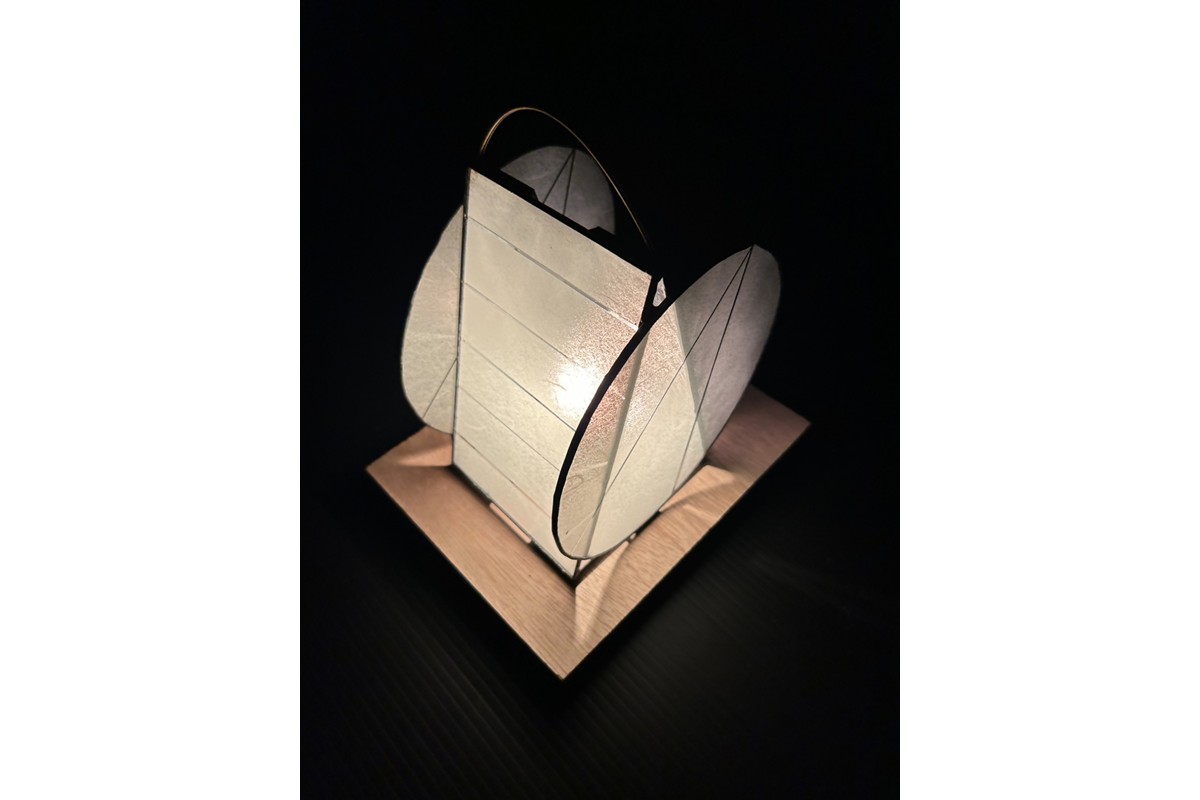 行燈あかり「ムシノネ・黒」　SV00023