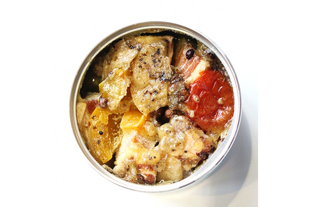 缶詰「あて缶」ごろごろベーコンと旬野菜 3缶セット ベーコン アレンジ ストック 旬野菜 缶詰 京丹後 丹後王国 長期保存 肴 お酒 アヒージョ アウトドア キャンプ 備蓄 非常食 防災 野菜 肉 京丹波高原豚 常温　TO00126