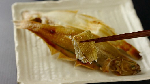 笹かれい一夜干し（ササカレイ、ヤナギムシカレイ）大サイズ 5尾セット　UO00065