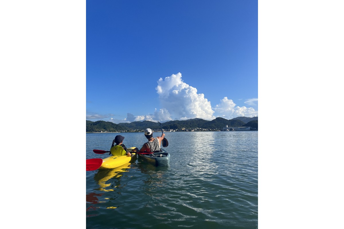 久美浜湾カヌー・SUP体験クーポン3,000円分　CU00001