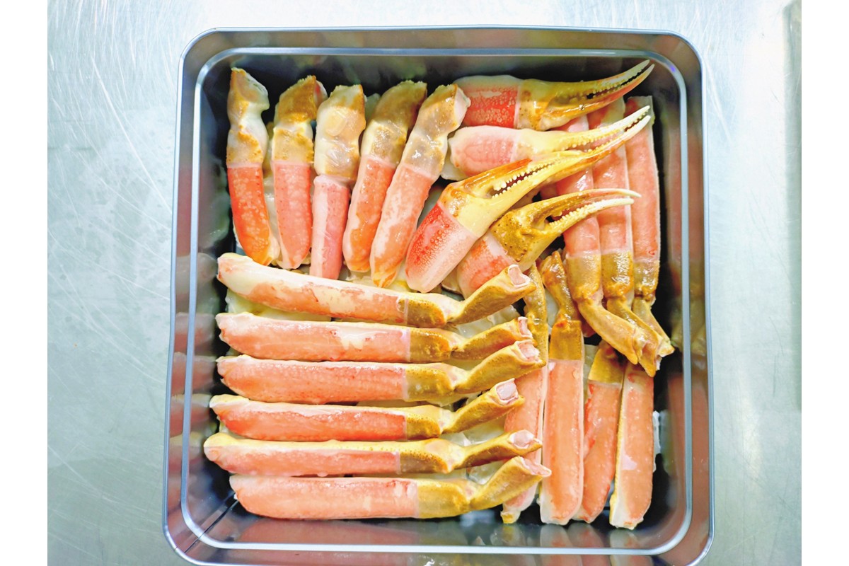 ズワイガニのかんかん焼きで楽しむ豪快ＢＢＱ気分 １ｋｇ／北畿水産　HK00273