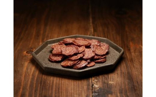京丹後産鹿肉サラミ風ソーセージチップス　NI00015