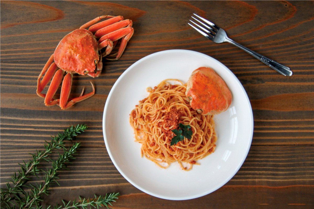 間人（たいざ）産こっぺがに100％　カニトマトソース　3パックセット　PM00007