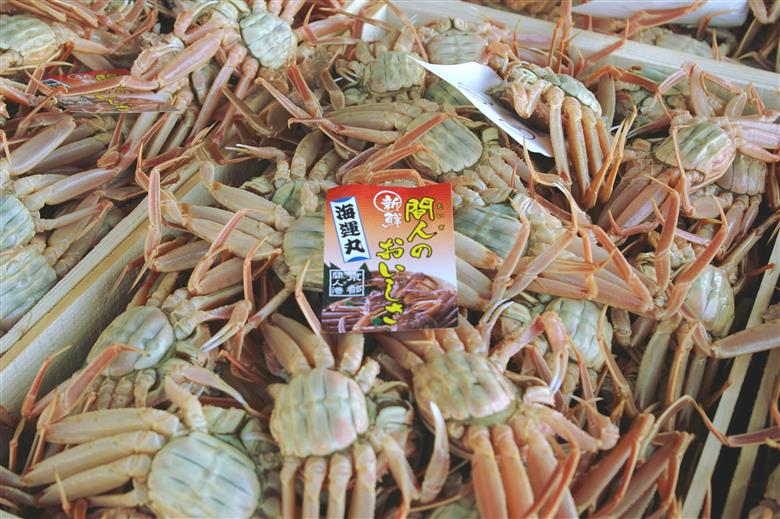 驚きの旨さ！茹でセコガニ 【厳選】 小サイズ5匹入　SS00076