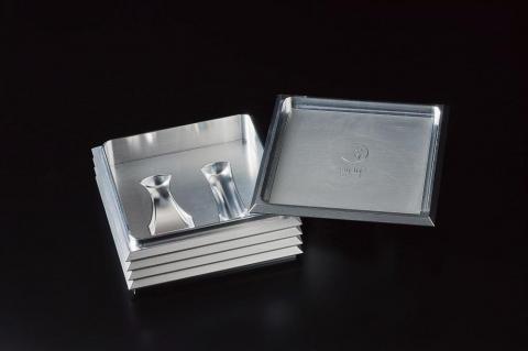 五重縁印２種セット保管箱（アルミ製）　HR00010