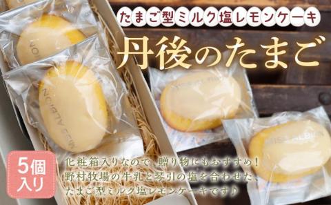 たまご型ミルク塩レモンケーキ『丹後のたまご』　AM00618