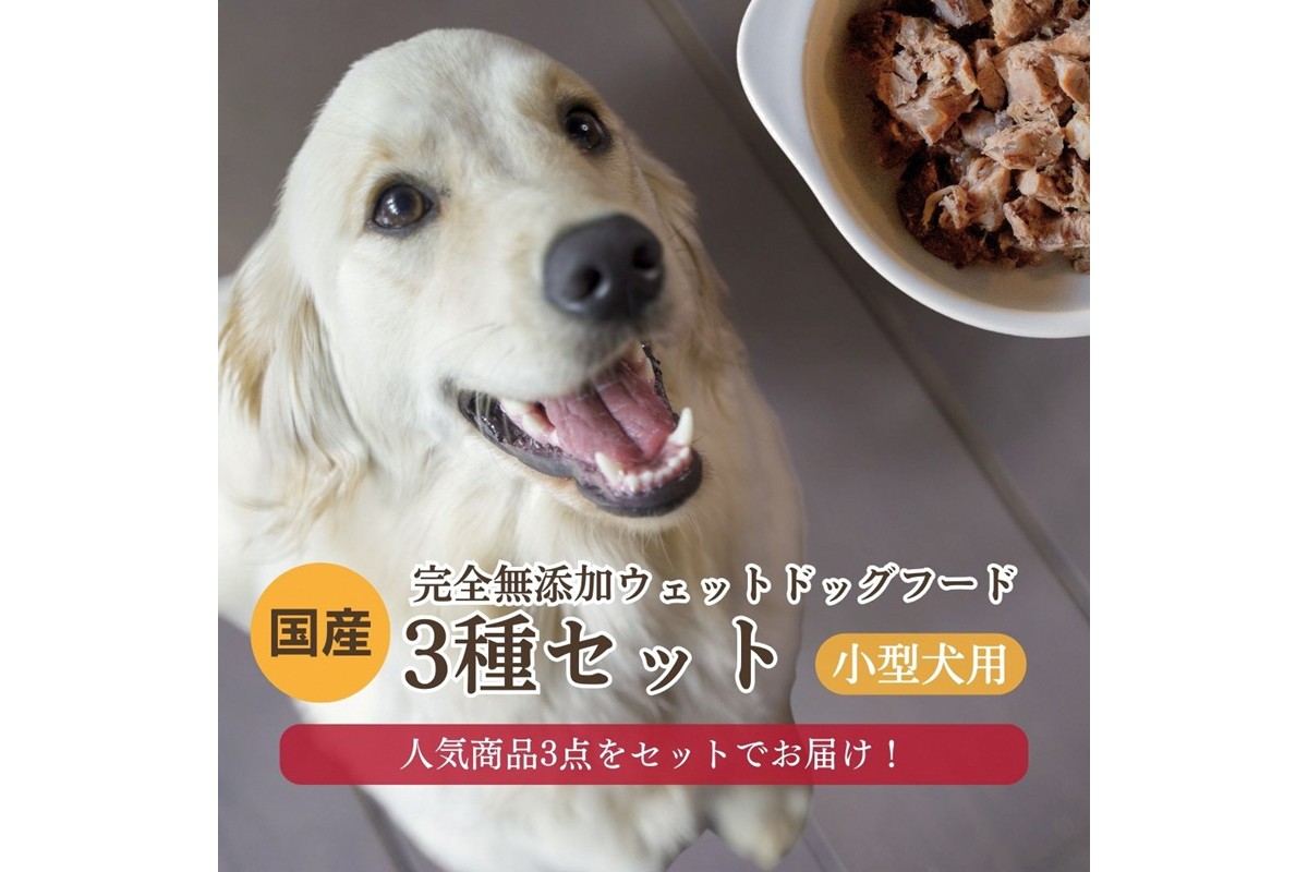 <小型犬用>3種セット　IC00021