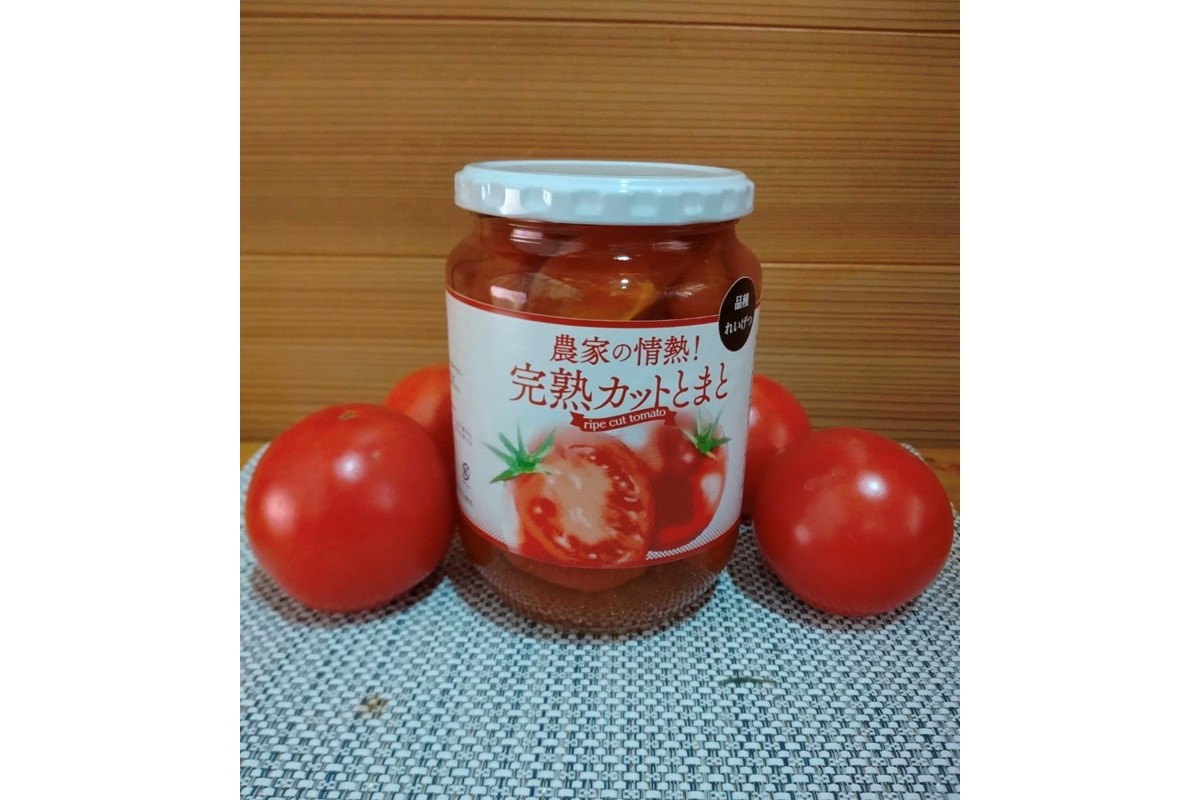 農家の情熱！完熟カットとまと　650g　NX00002