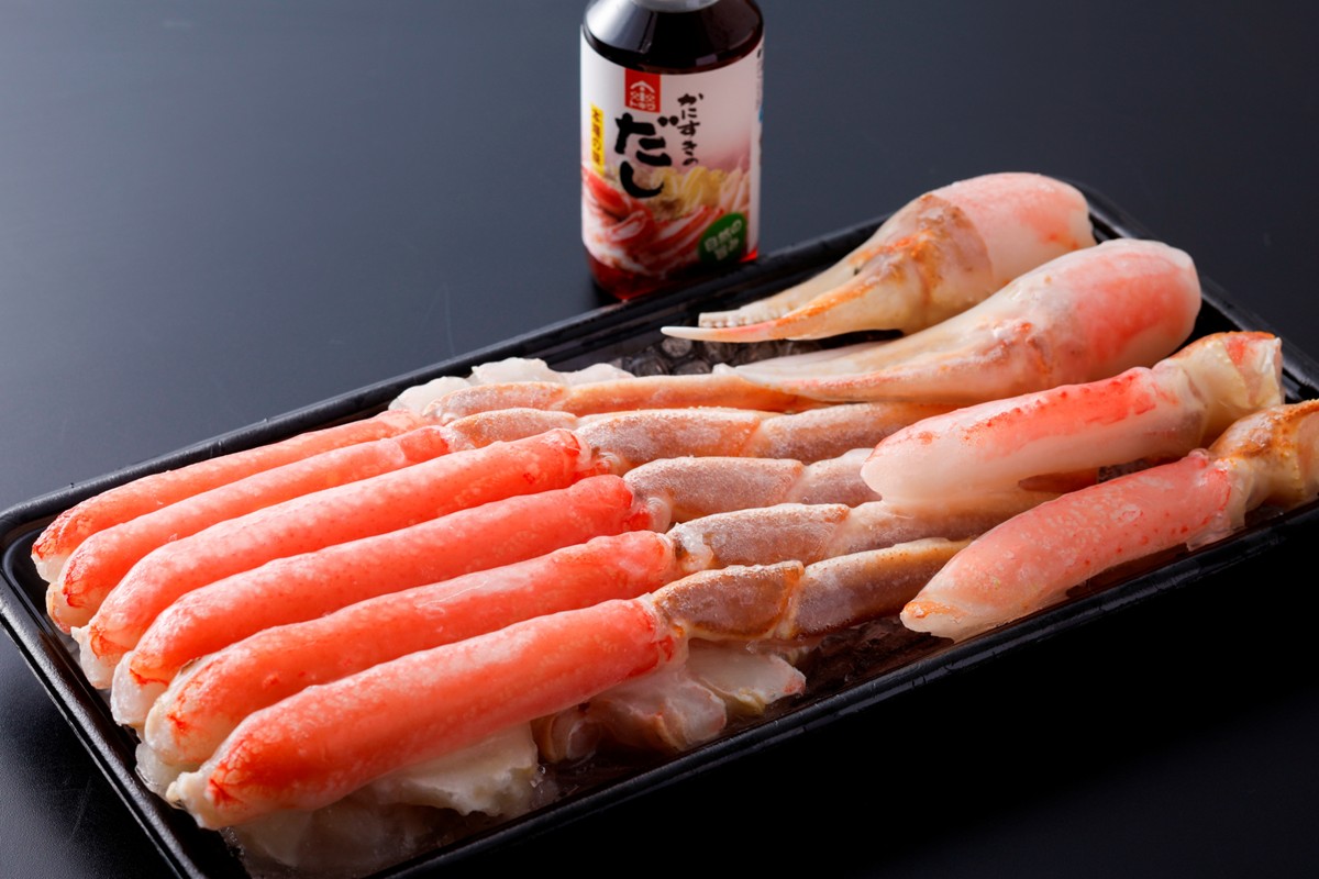 【生食可】鮮度抜群！獲れたての旨さをご自宅に！生本ズワイガニ　ハーフポーション　３肩　OD00163