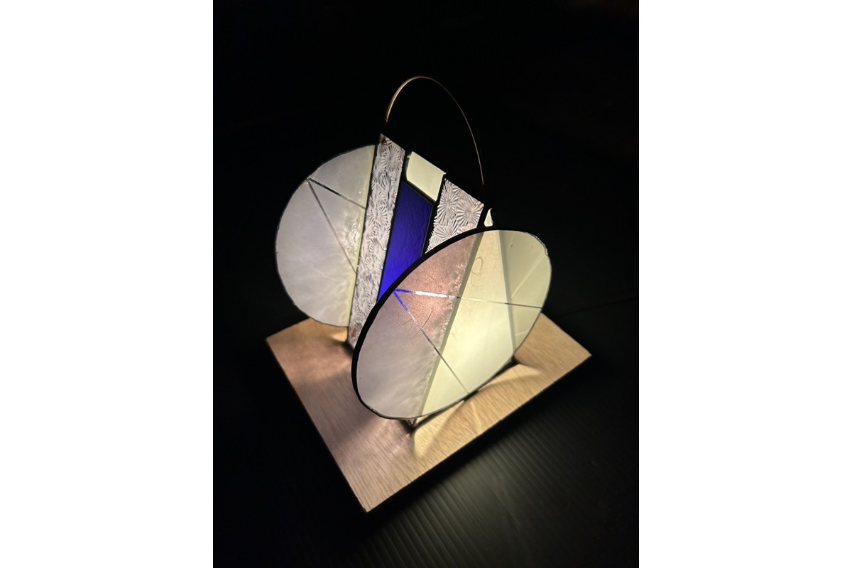 行燈あかり「ムシノネ・青」　SV00020